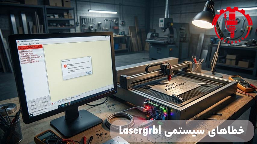 خطاهای سیستمی Lasergrbl